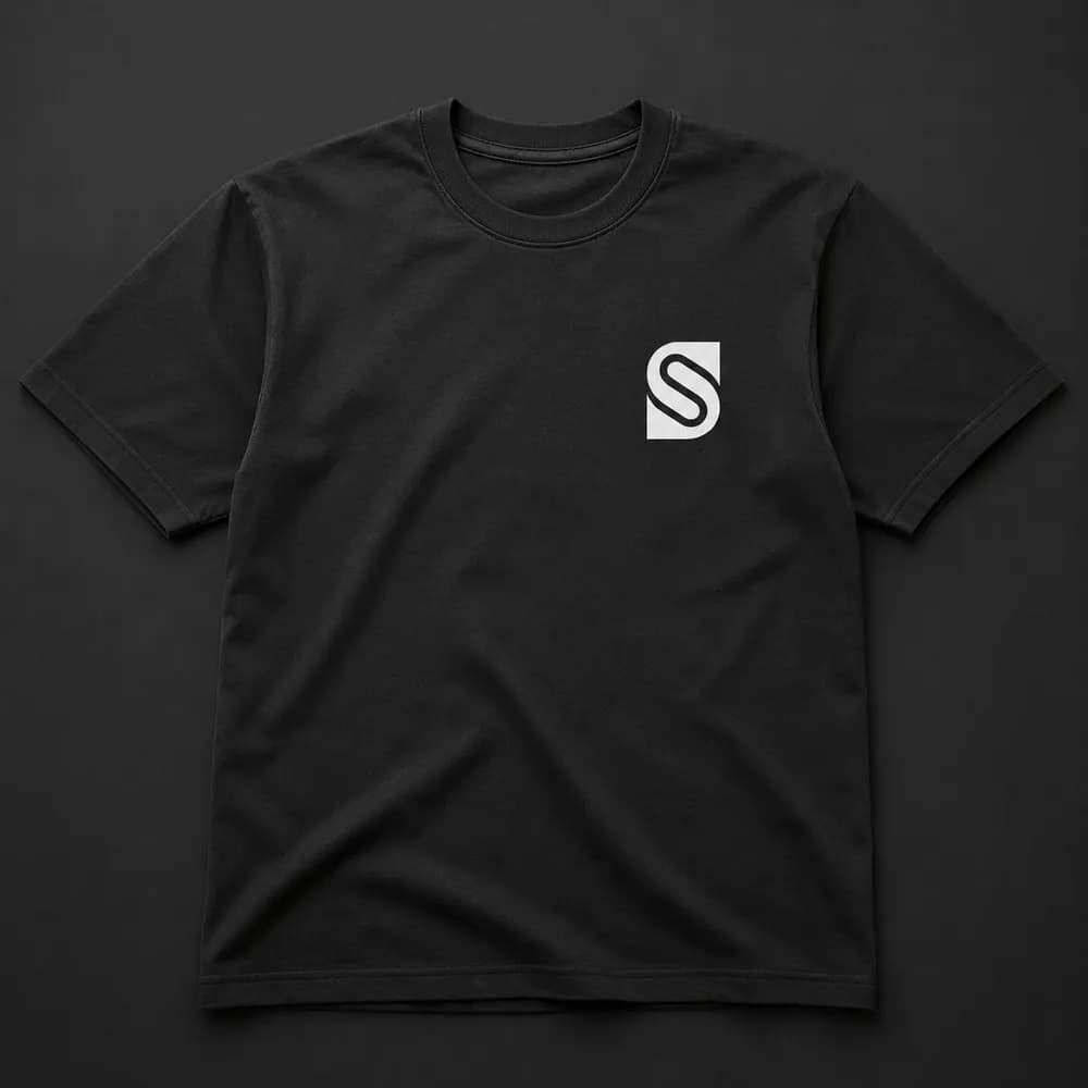 T-shirt with the 'S' monogram print