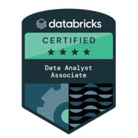 Databricks Certified Data Analyst Associate badge